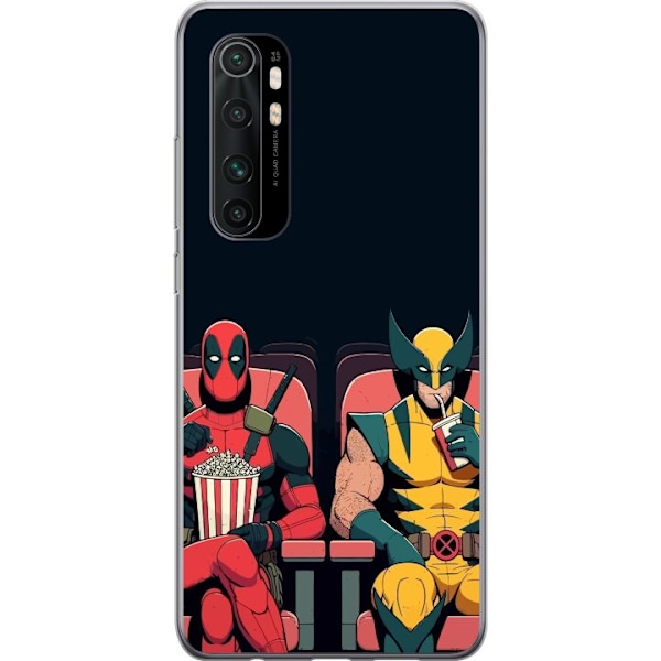 Xiaomi Mi Note 10 Lite Läpinäkyvä kuori Deadpool & Wolverin