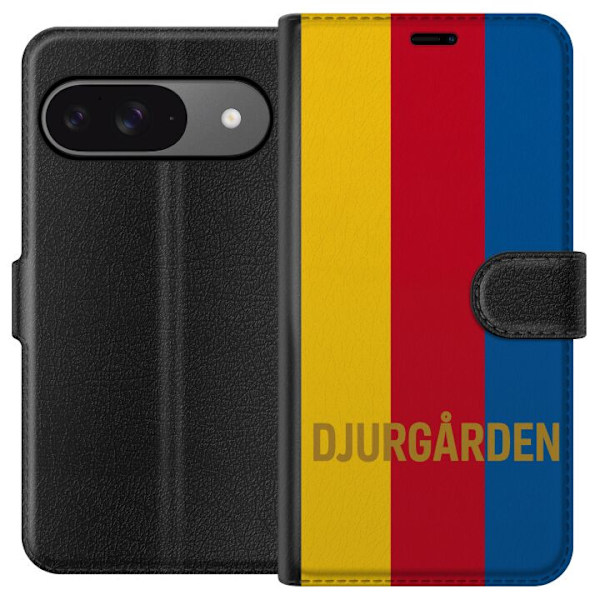 Google Pixel 9 Pro Tegnebogsetui Djurgården – fodbold