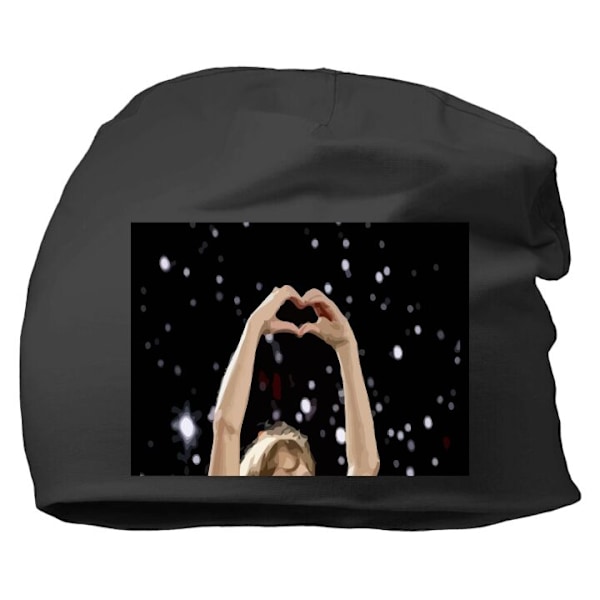 Mössa för Vuxen | Varm Beanie i Mjukt Material Taylor Swift Svart one size