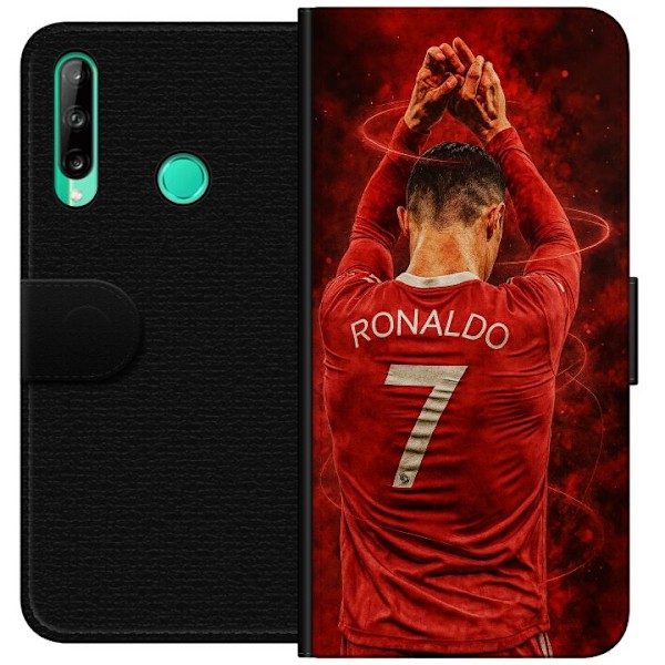 Huawei P40 lite E Lompakkokotelo Ronaldo