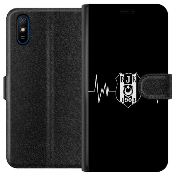 Xiaomi Redmi 9A Lommeboketui Beşiktaş J.K.