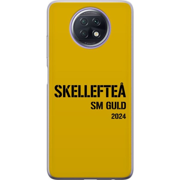 Xiaomi Redmi Note 9T Gennemsigtig cover Skellefteå SM GULD
