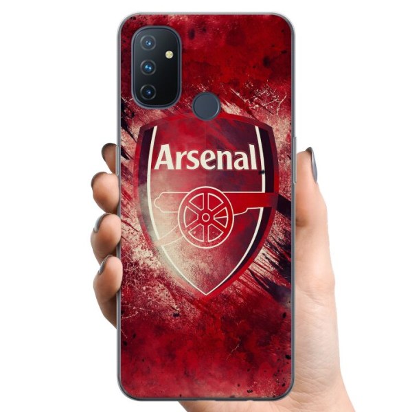 OnePlus Nord N100 TPU Mobilcover Arsenal Fodbold