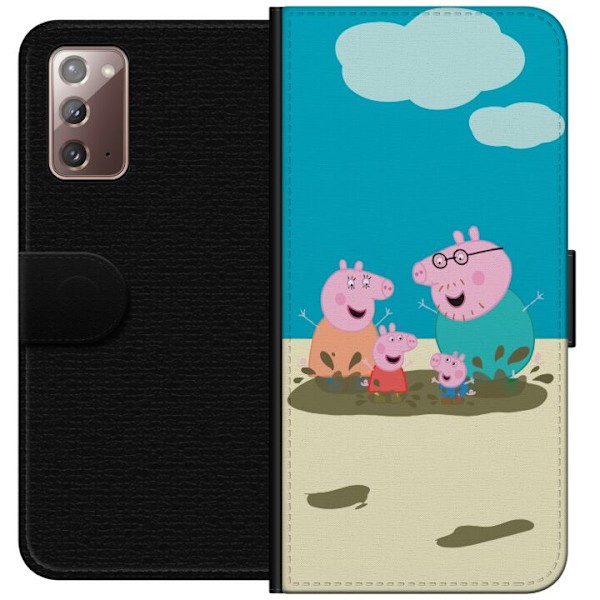 Samsung Galaxy Note20 Lompakkokotelo Greta Possu Perhe Jori Mu