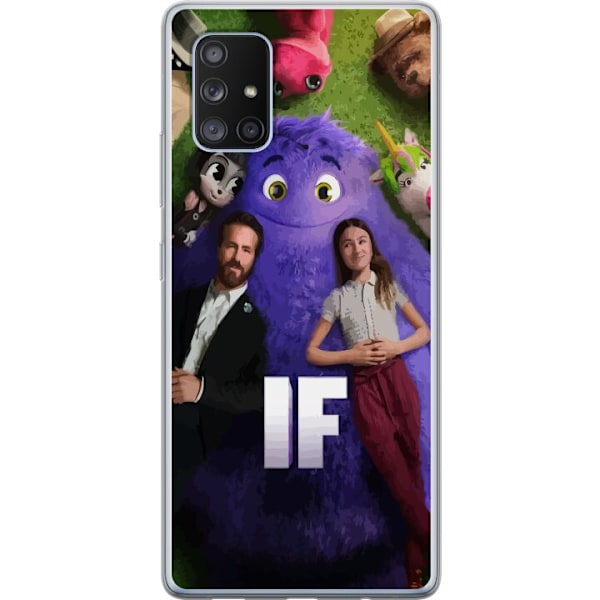 Samsung Galaxy A71 5G Gennemsigtig cover IF: Låtsaskompisar