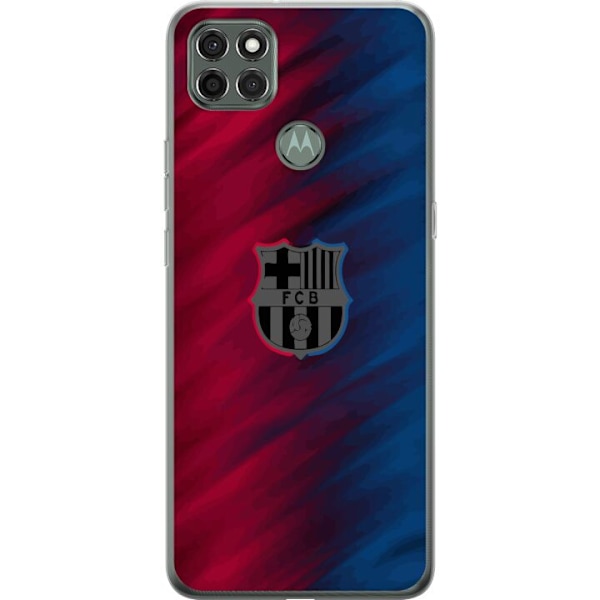 Motorola Moto G9 Power Gennemsigtig cover FC Barcelona