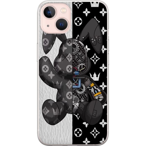 Apple iPhone 13 Läpinäkyvä kuori LV Bunny