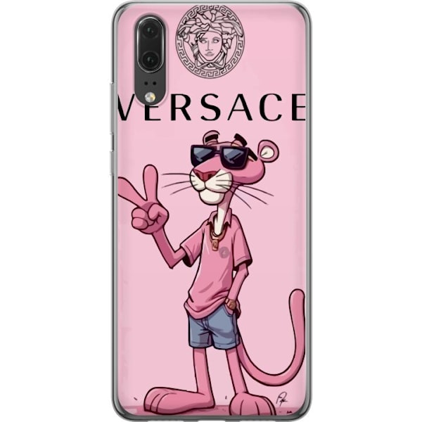 Huawei P20 Gennemsigtig cover Pink Panter Mærke