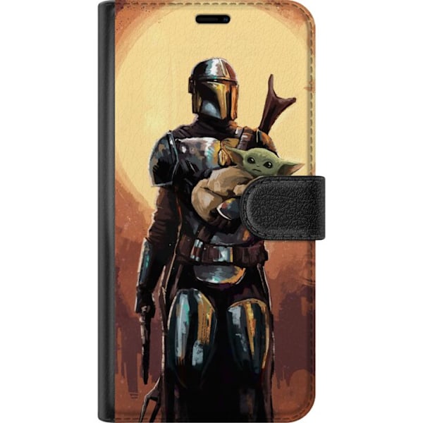 Apple iPhone 13 Pro Max Lompakkokotelo Baby Yoda