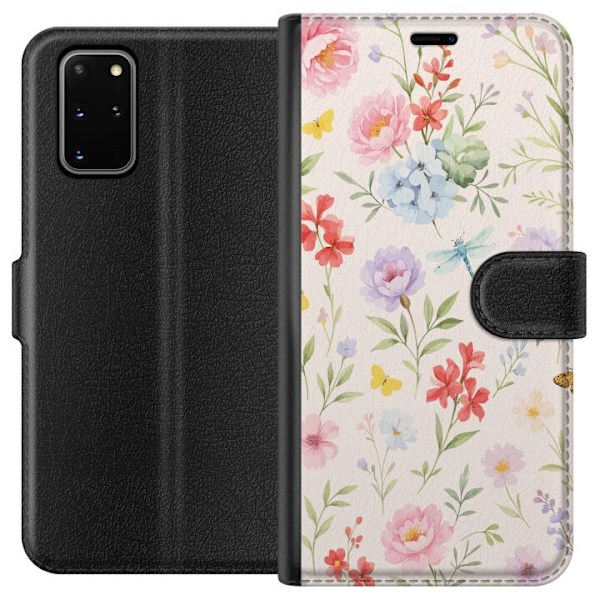 Samsung Galaxy S20+ Plånboksfodral Blommor