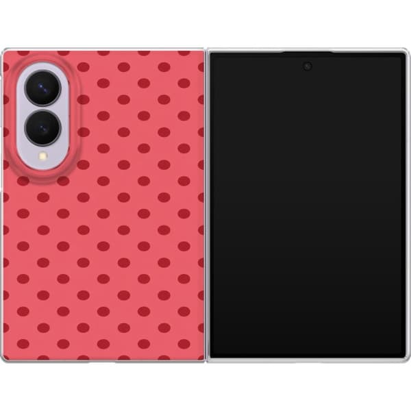 Kompatibel Mobilcover til Samsung Galaxy Z Fold8 Lyserøde prikker pink