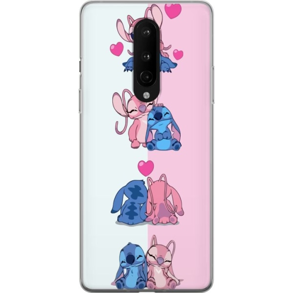 OnePlus 8 Gennemsigtig cover Lilo & Stitch