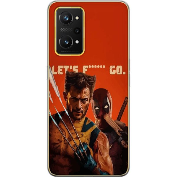 Realme GT Neo 3T Gennemsigtig cover Deadpool & Wolverine