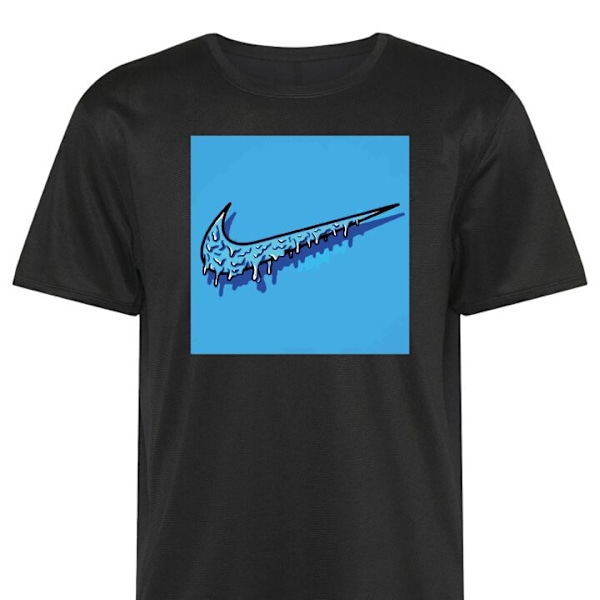 Trænings T-shirt | Sport T-shirt til Voksen Nike sort X-Large
