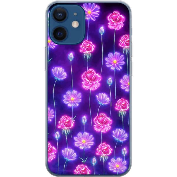 Kompatibel Mobilcover til Apple iPhone 12 mini Blomstring Dagdrøm Elektriske kronblade