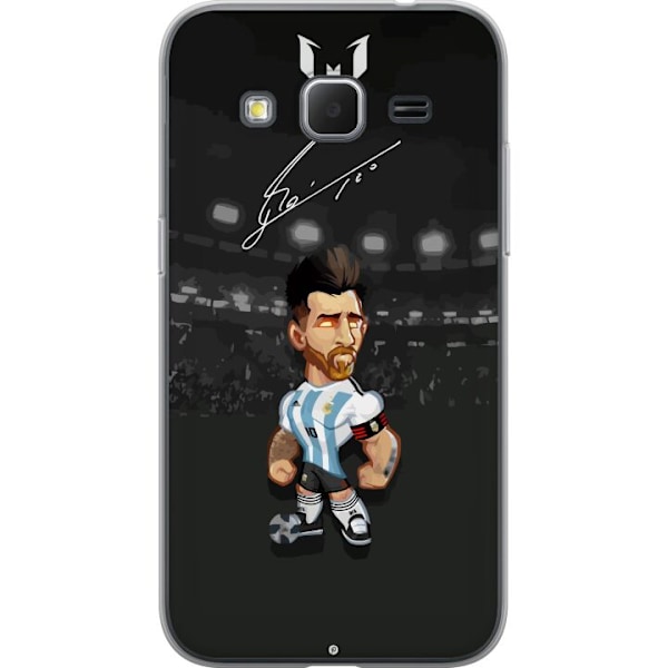 Samsung Galaxy Core Prime Genomskinligt Skal Messi