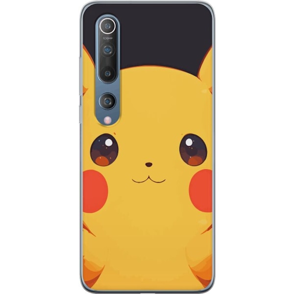 Xiaomi Mi 10 5G Läpinäkyvä kuori Pikachu