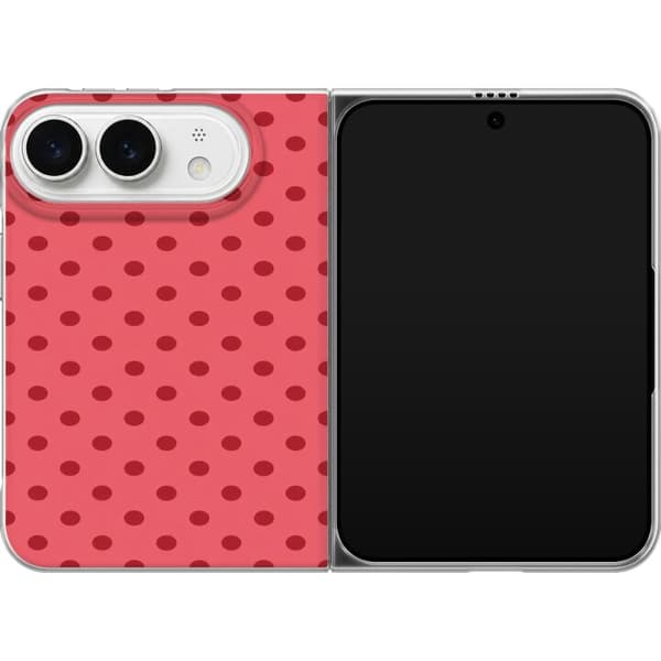 Kompatibelt Mobilskal till Apple iPhone Duo Rosa prickar rosa