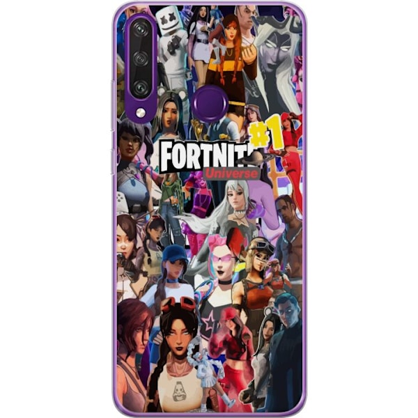 Huawei Y6p Gennemsigtig cover Fortnite