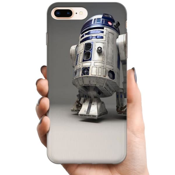 Kompatibelt Mobildeksel til Apple iPhone 8 Plus R2D2 Star Wars