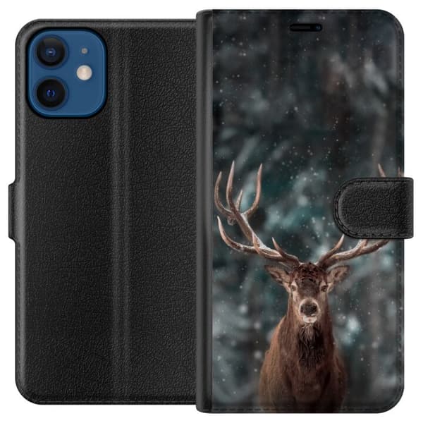 Kompatibelt Plånboksfodral till Apple iPhone 12 mini Oh Deer