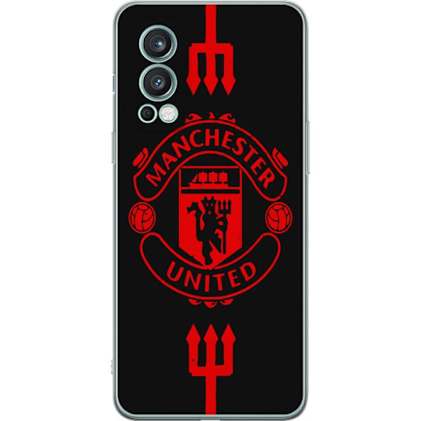 OnePlus Nord 2 5G Genomskinligt Skal ManchesterUnited