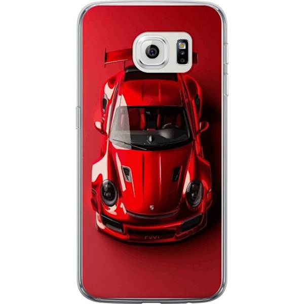 Samsung Galaxy S6 edge Läpinäkyvä kuori Porsche