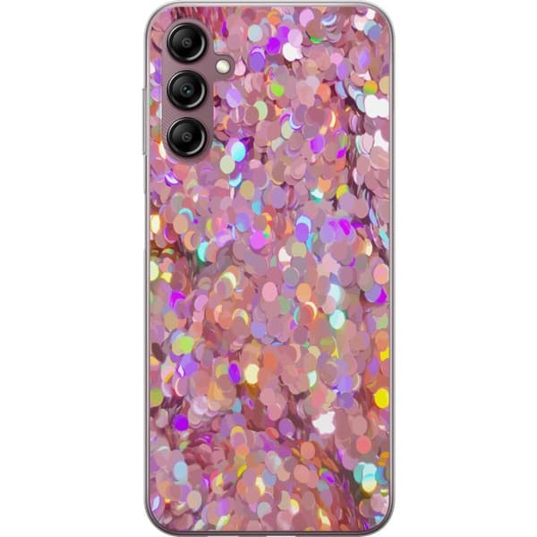 Kompatibelt Mobildeksel til Samsung Galaxy A14 5G Rosa Glitter