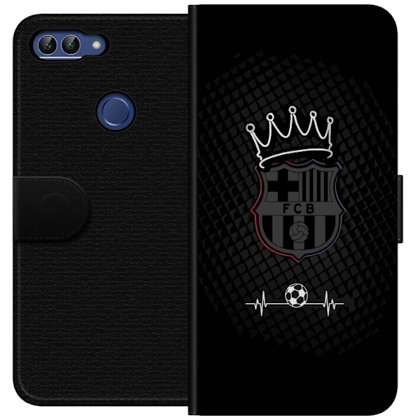 Huawei P smart Lompakkokotelo FC Barcelona Emblem Jalkapalloaihe Sininen Punainen Seuramerkki Katalonia La Liga Fanit Suosittu Ikoninen