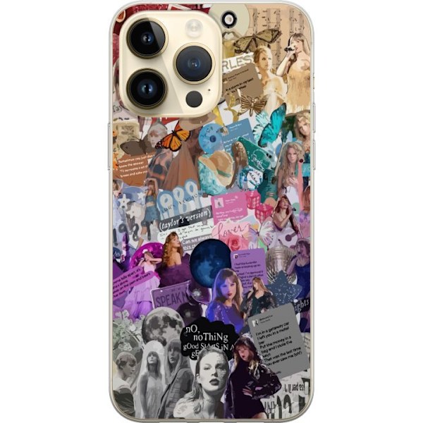 Apple iPhone 15 Pro Max Genomskinligt Skal Taylor Swift