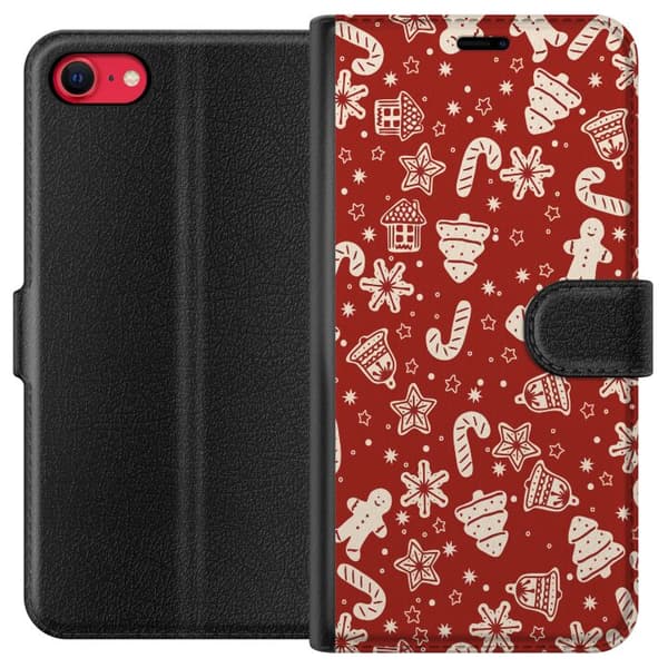 Yhteensopiva Lompakkokotelo Apple iPhone SE (2020) Hyvää joulua