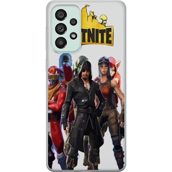 Samsung Galaxy A73 5G Gennemsigtig cover Fortnite