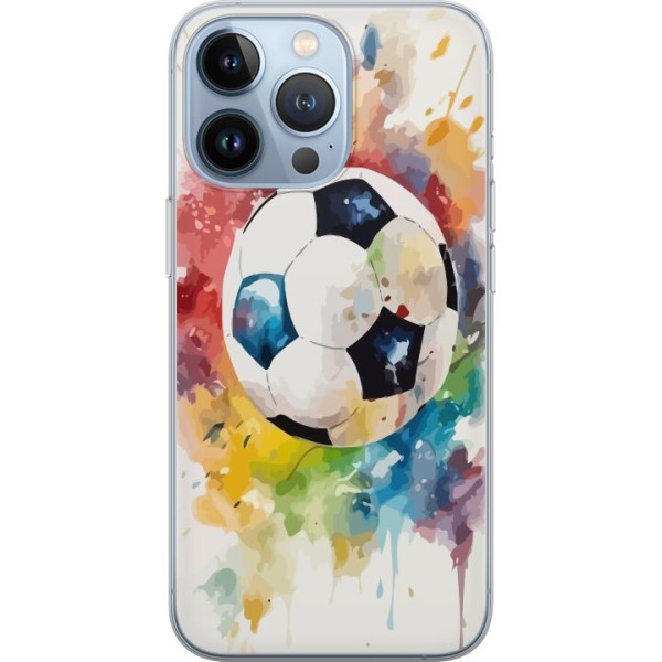 Apple iPhone 13 Pro Gjennomsiktig deksel Fotball