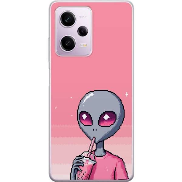 Xiaomi Redmi Note 12 Pro Gjennomsiktig deksel Alien Smoothie