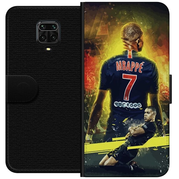 Xiaomi Redmi Note 9 Pro Lompakkokotelo Kylian Mbappé