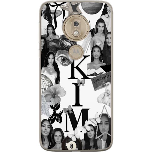 Motorola Moto G7 Play Gennemsigtig cover Kim Kardashian – Aesthetic Look 2025