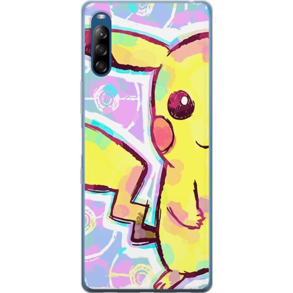 Sony Xperia L4 Genomskinligt Skal Pikachu 3D