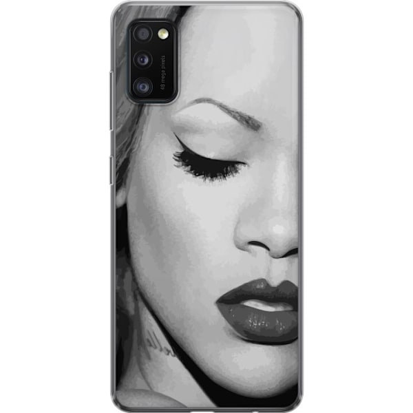 Samsung Galaxy A41 Gennemsigtig cover Rihanna – Aesthetic Edit 2025