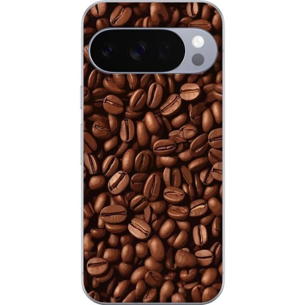 Kompatibelt Mobildeksel til Google Pixel 10 Pro XL Kaffebönor närbild brun