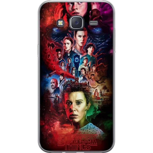 Samsung Galaxy J5 Gjennomsiktig deksel Stranger Things