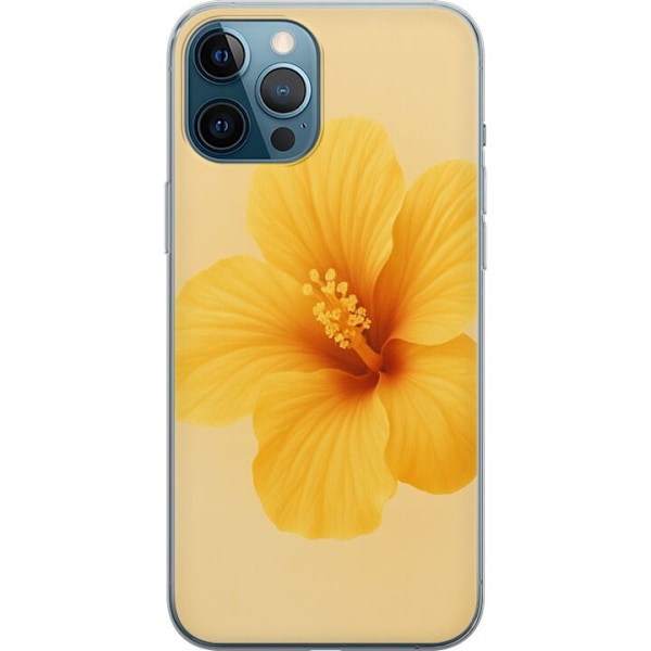 Apple iPhone 12 Pro Max Läpinäkyvä kuori Lemon Zing