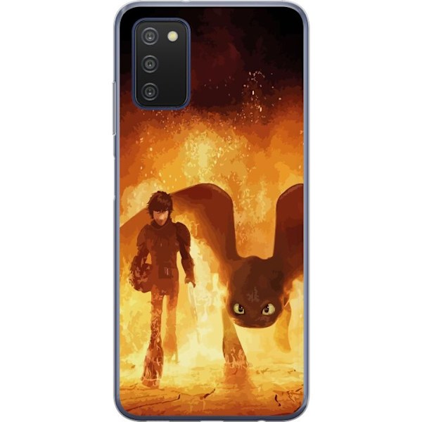 Samsung Galaxy A03s Läpinäkyvä kuori Loikkakouluttaja