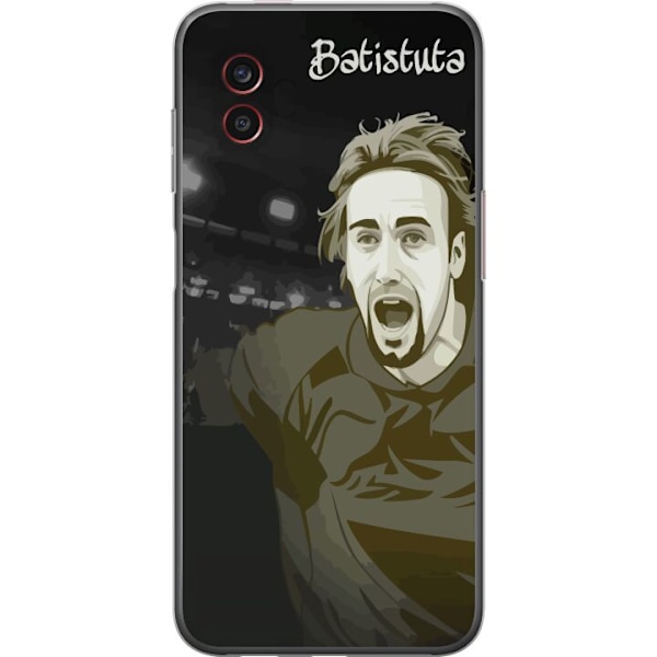 Samsung Galaxy Xcover6 Pro Genomskinligt Skal Gabriel Batistut