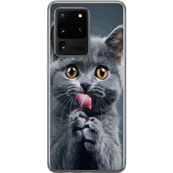 Samsung Galaxy S20 Ultra Gennemsigtig cover Kat