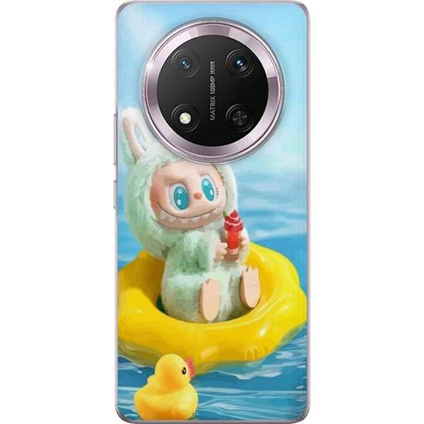 Honor Magic7 Lite Läpinäkyvä kuori Labubu Stripe Attack - R