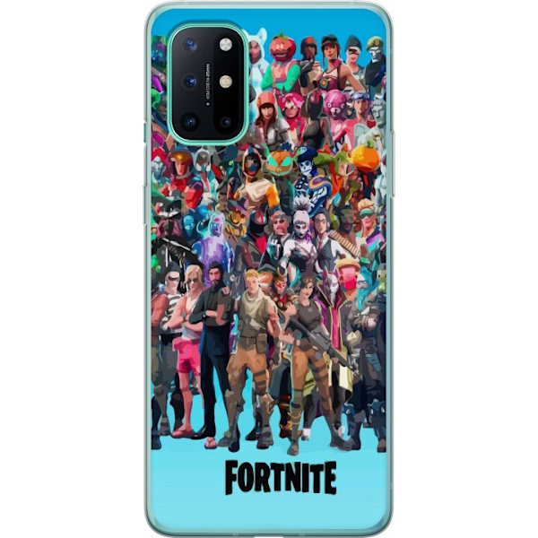 OnePlus 8T Läpinäkyvä kuori Fortnite