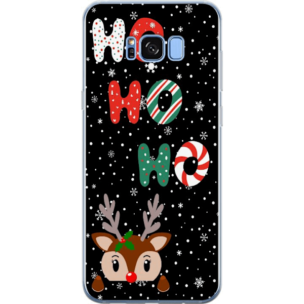 Samsung Galaxy S8 Läpinäkyvä kuori HO HO HO