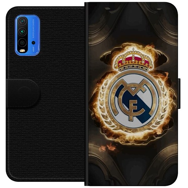 Xiaomi Redmi Note 9 4G Lompakkokotelo Real Madrid