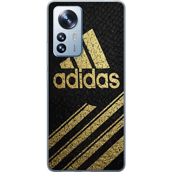 Xiaomi 12 Pro Läpinäkyvä kuori Adidas