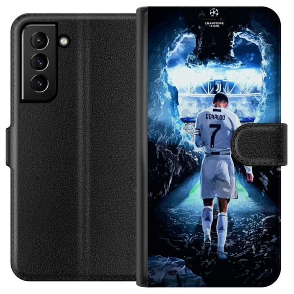 Kompatibel Tegnebogsetui til Samsung Galaxy S21+ 5G Ronaldo